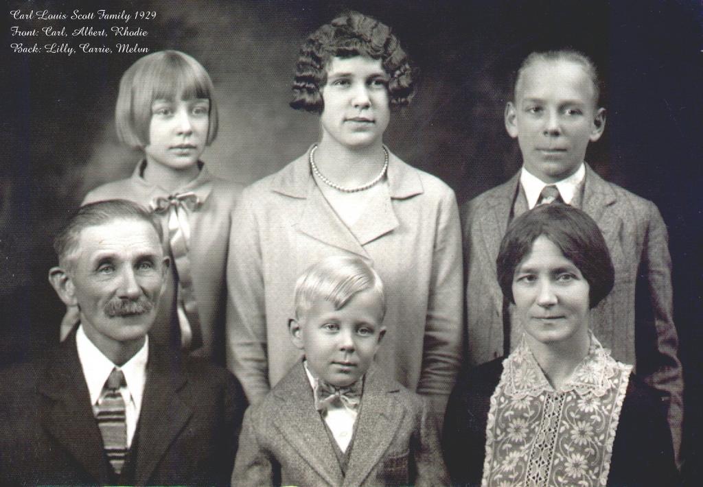Janeen-Scott-Family-History/Albert-Scott-Family-History/1024x768_1929 Carl Scott Family.jpg